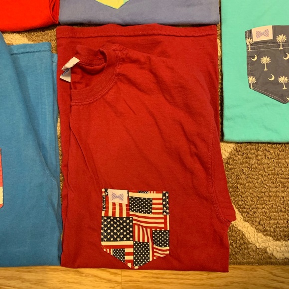 The Frat Collection Lot of 5 pocket tees- SS - M - Picture 6 of 7